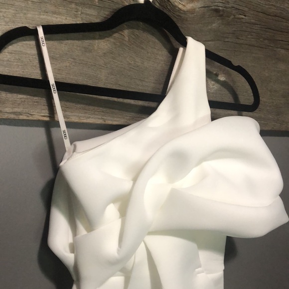 NWT ASOS bright white cold shoulder tank dress - Picture 3 of 12